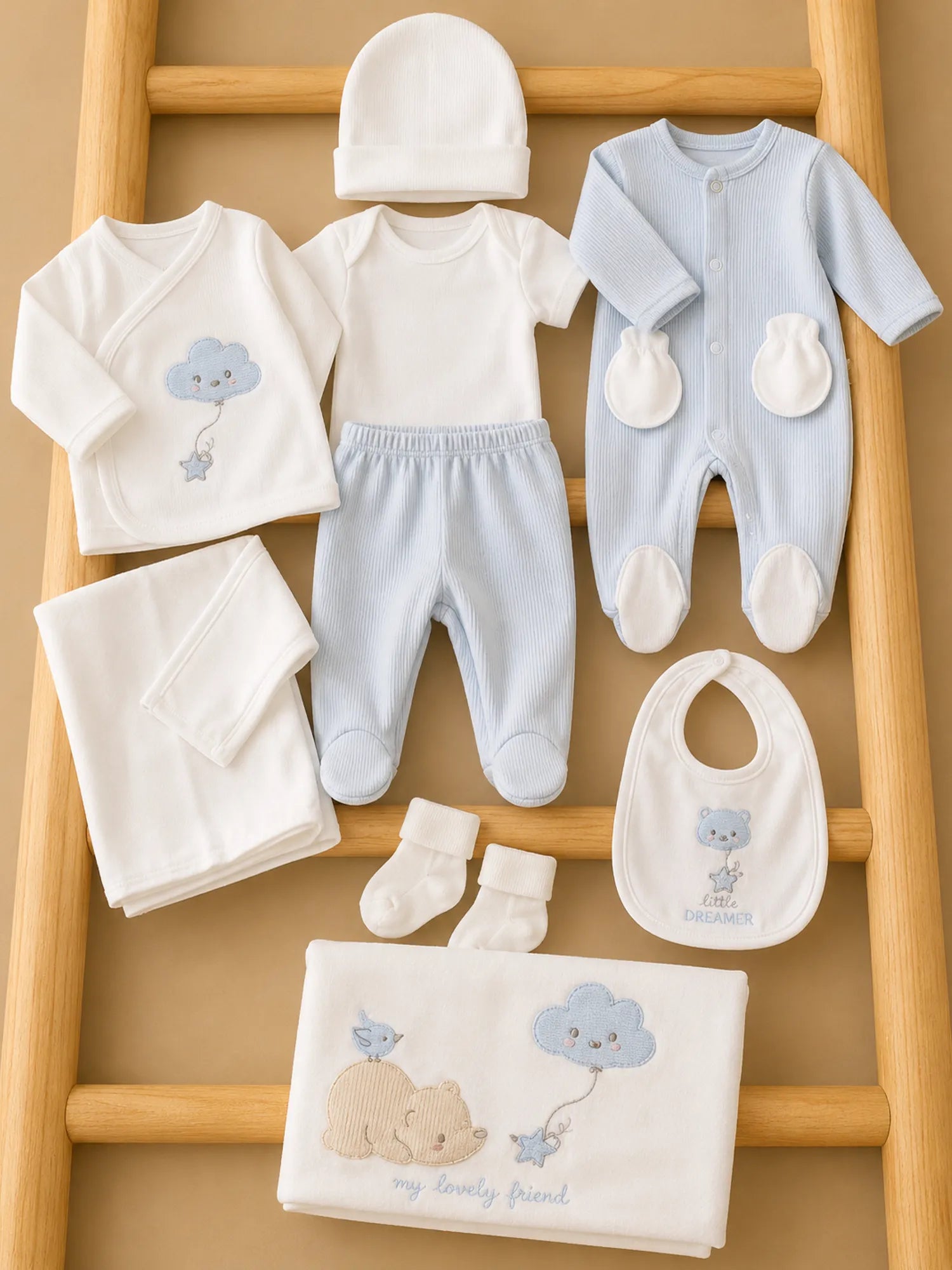 Newborn 10-Piece Set 10117BB
