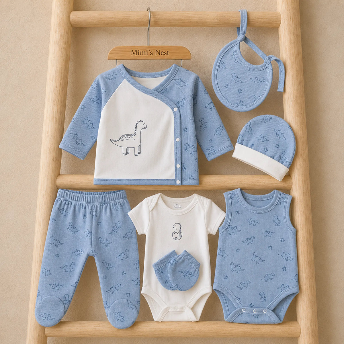 Newborn 10-Piece Set 622ZP Dino