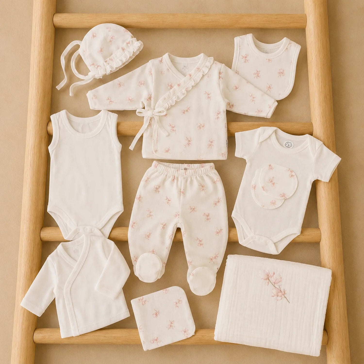 Newborn 10-Piece Set 626ZP Muslin