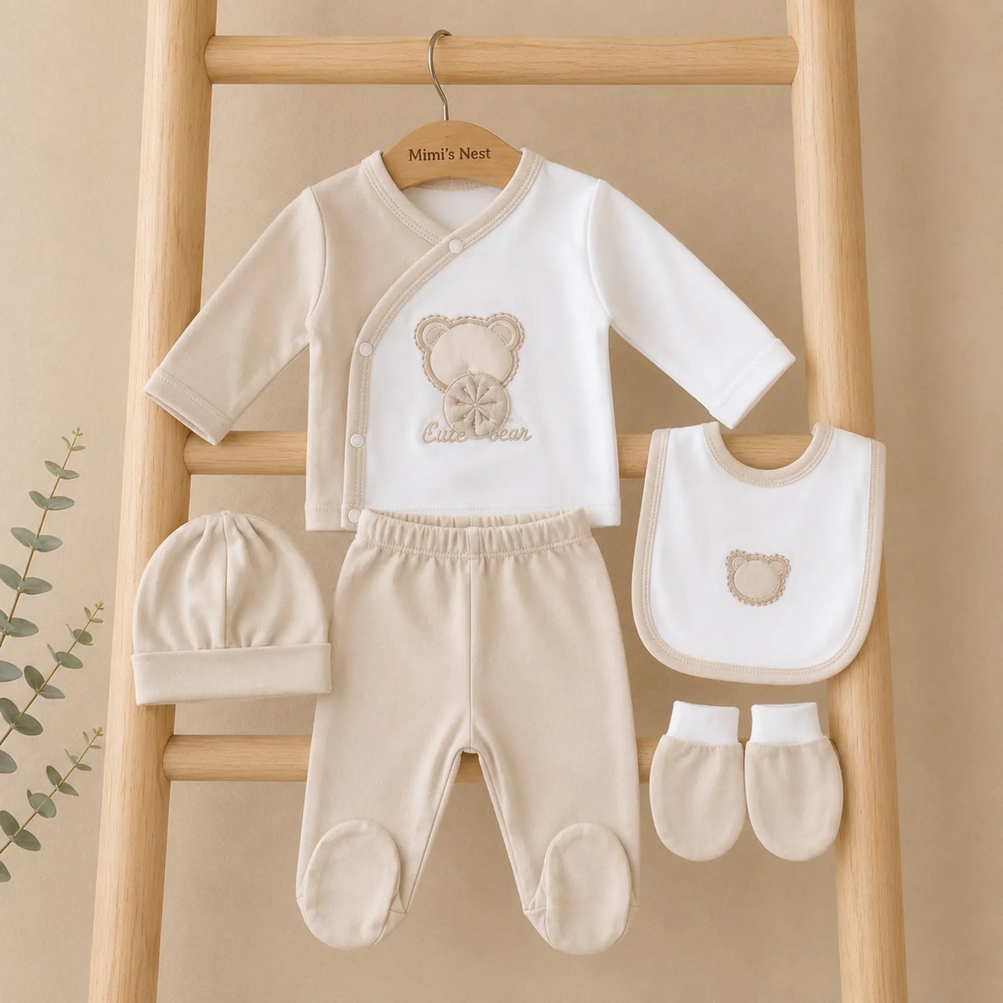 Newborn 5-Piece Set 631ZP Boys Bear