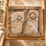 Organic Baby Bathrobe Set CC1650 Lion