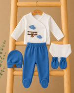 Organic Newborn 5-Piece Set CC205 Aircraft