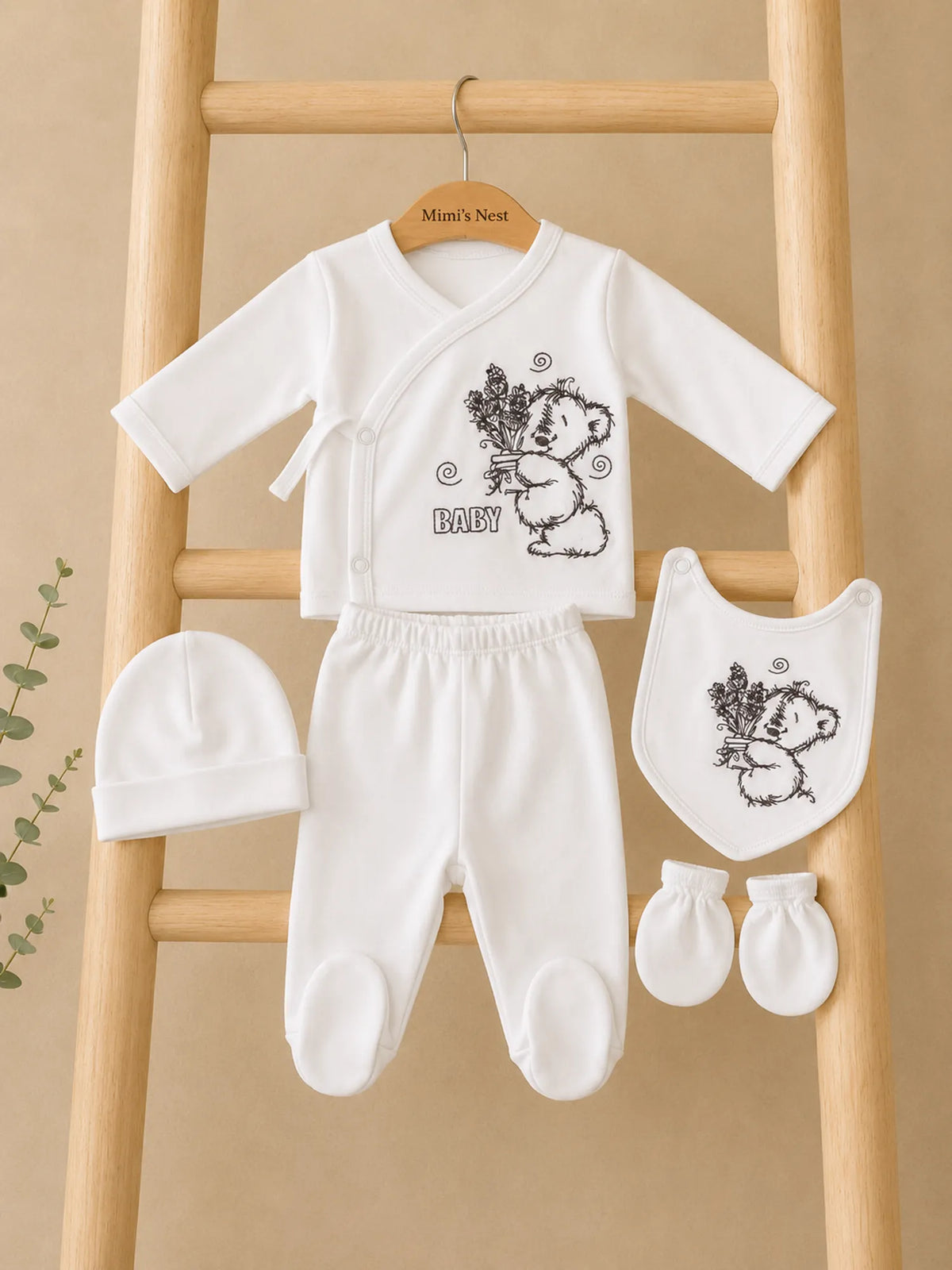 Organic Newborn 5-Piece Set CC5050
