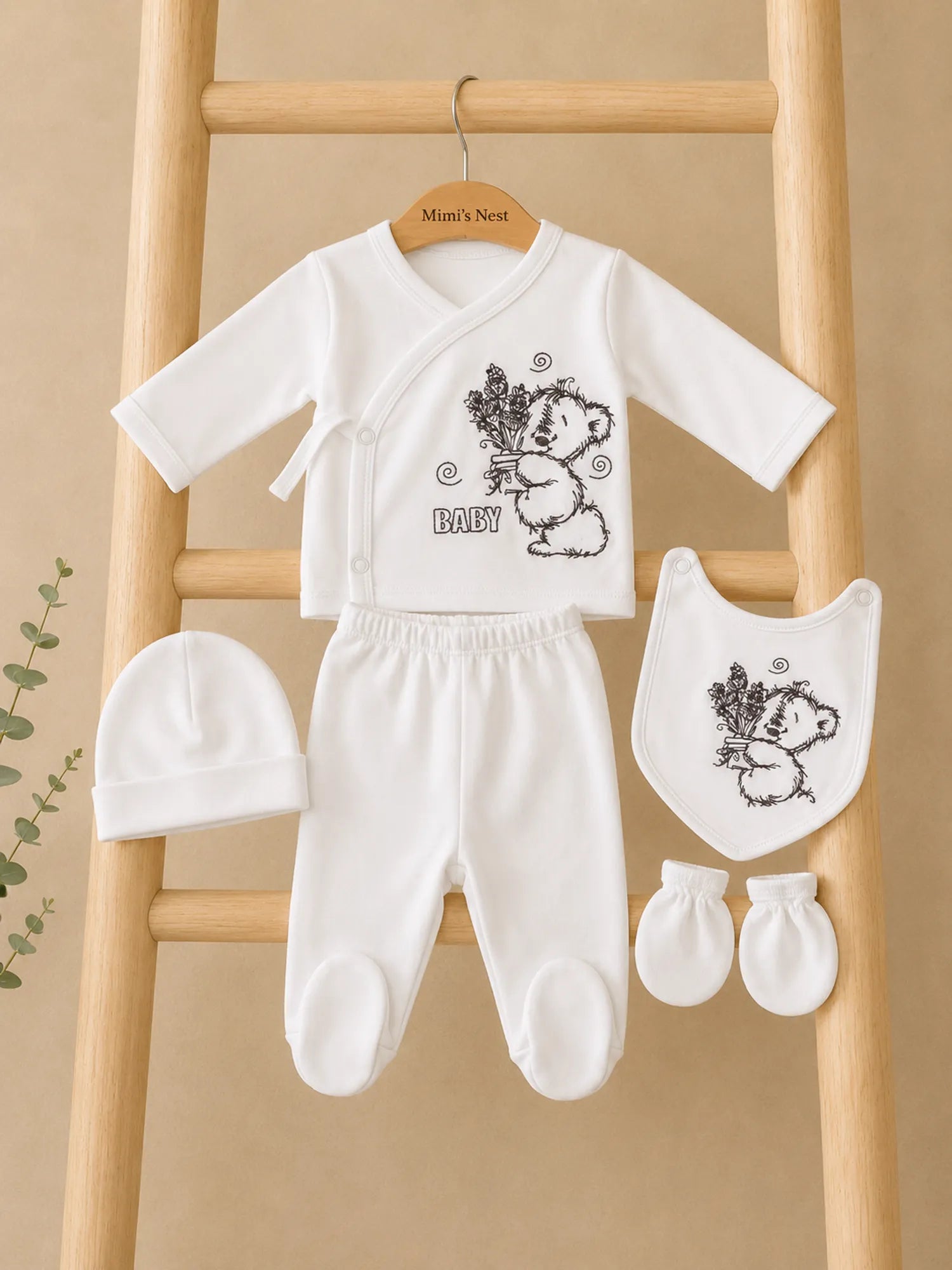 Organic Newborn 5-Piece Set CC5050