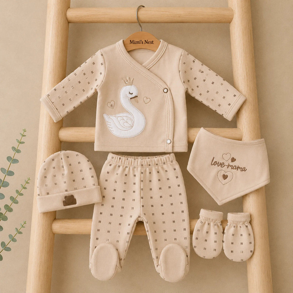 Organic Newborn 5-Piece Set CC5056
