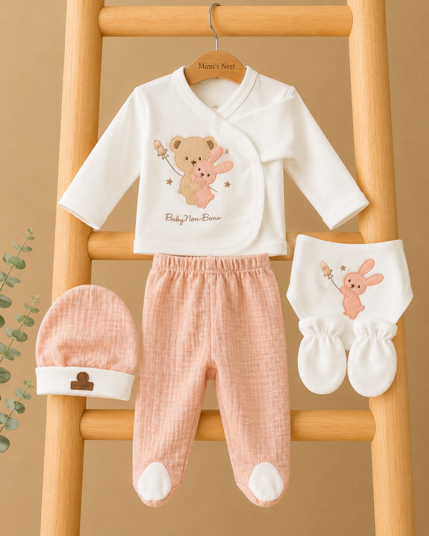 Organic Newborn 5-Piece Set CC5079 view 2