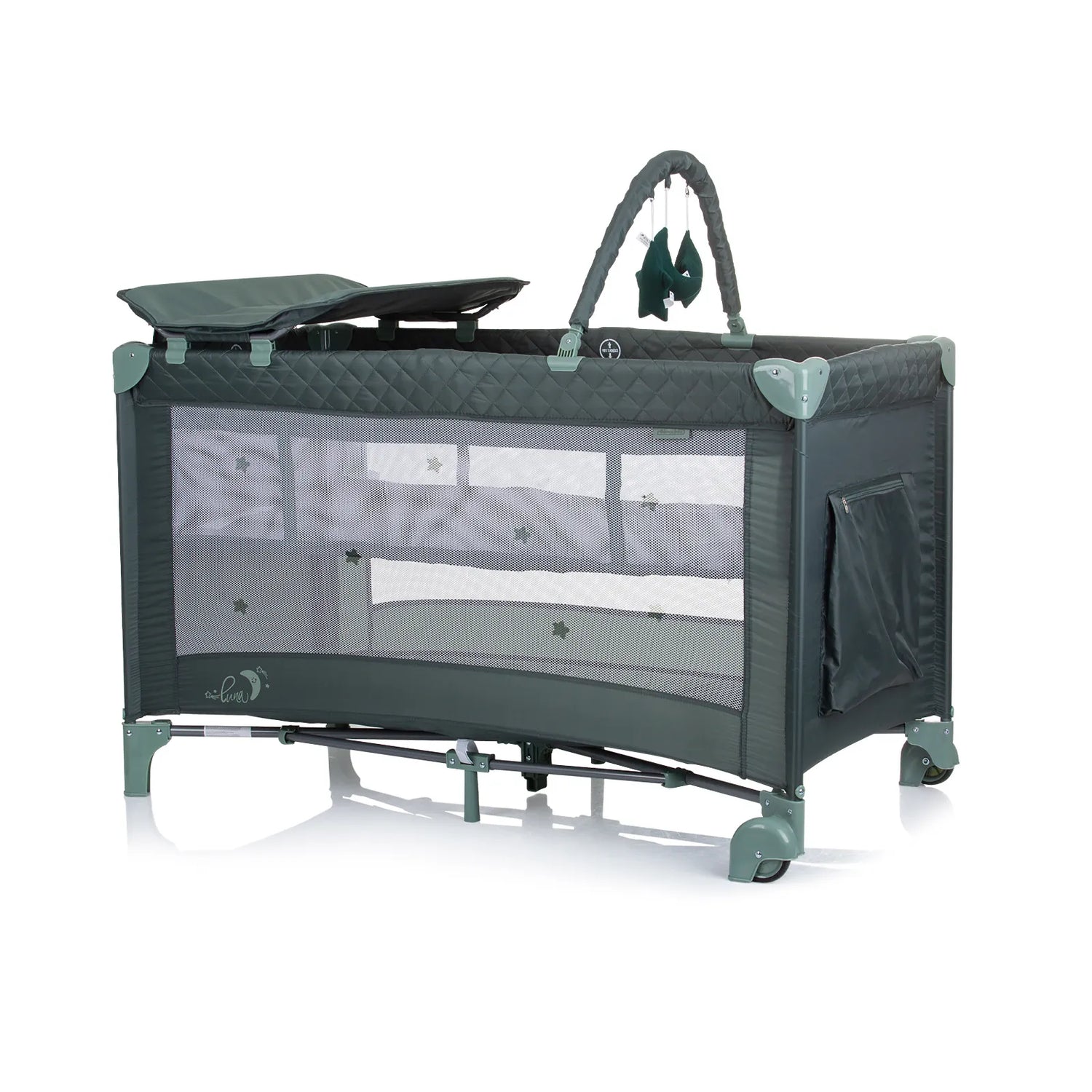 Foldable Travel Cot with Changing Pad "Luna"