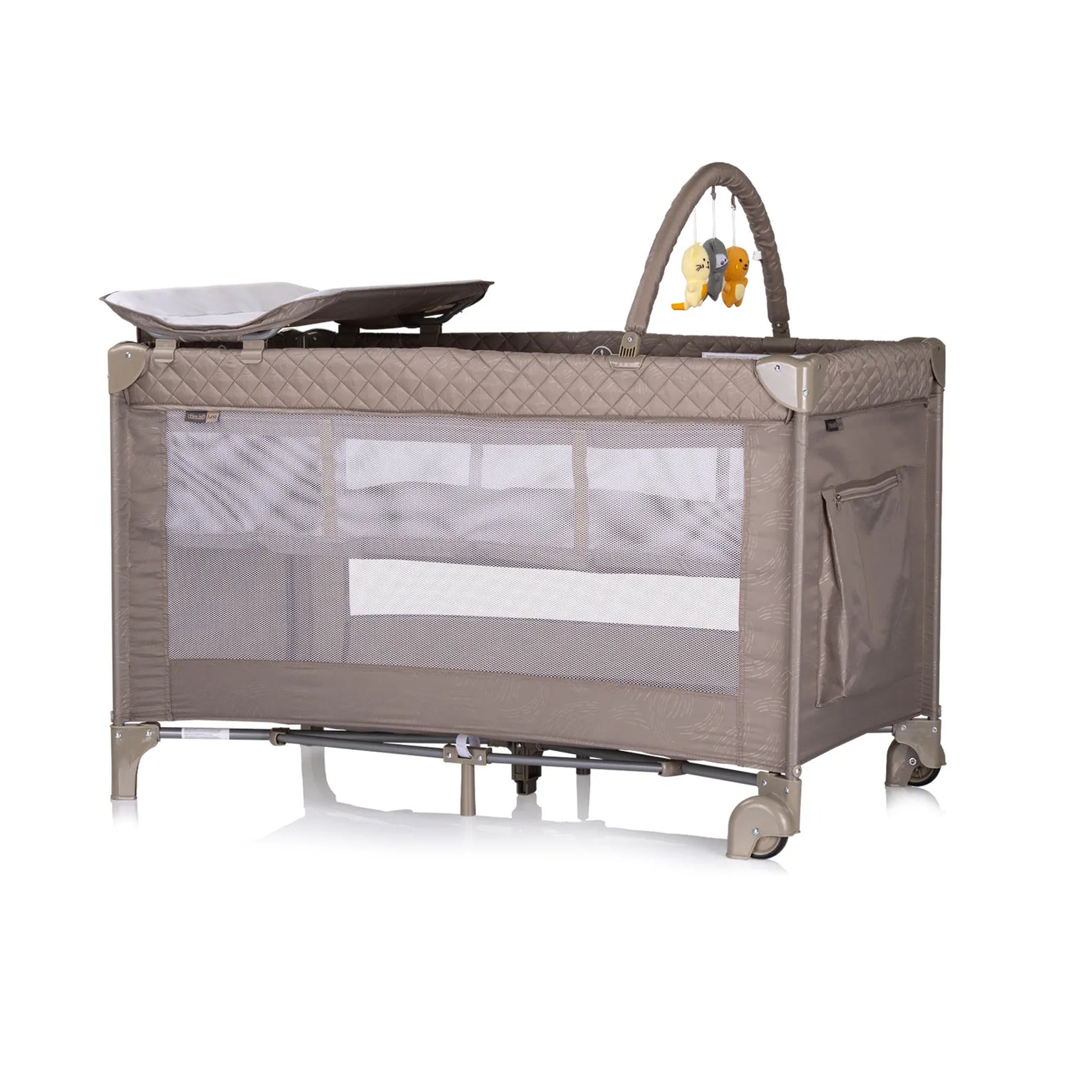 Foldable Travel Cot with Changing Pad "Luna"