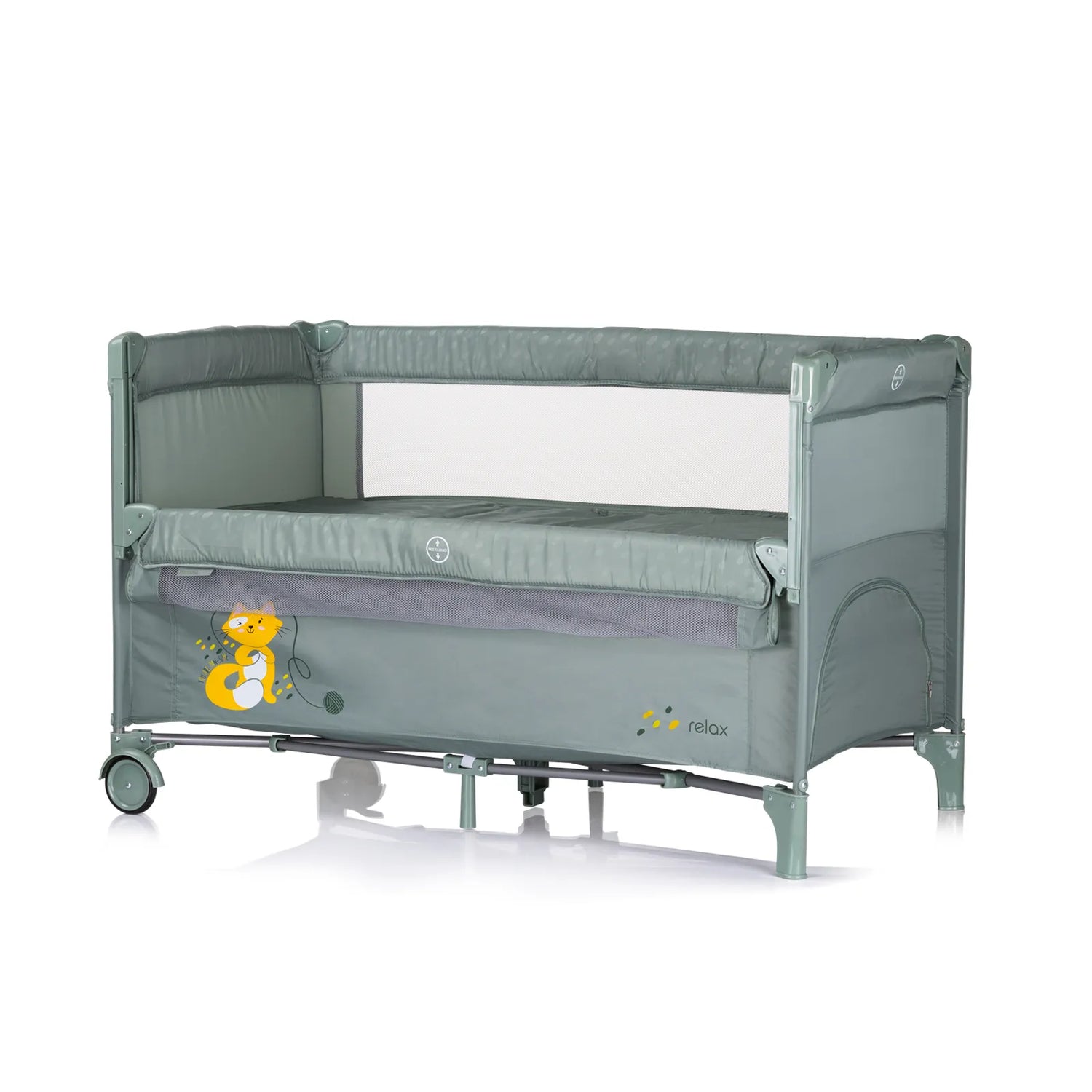 Foldable Travel Cot with Drop Side "Relax"