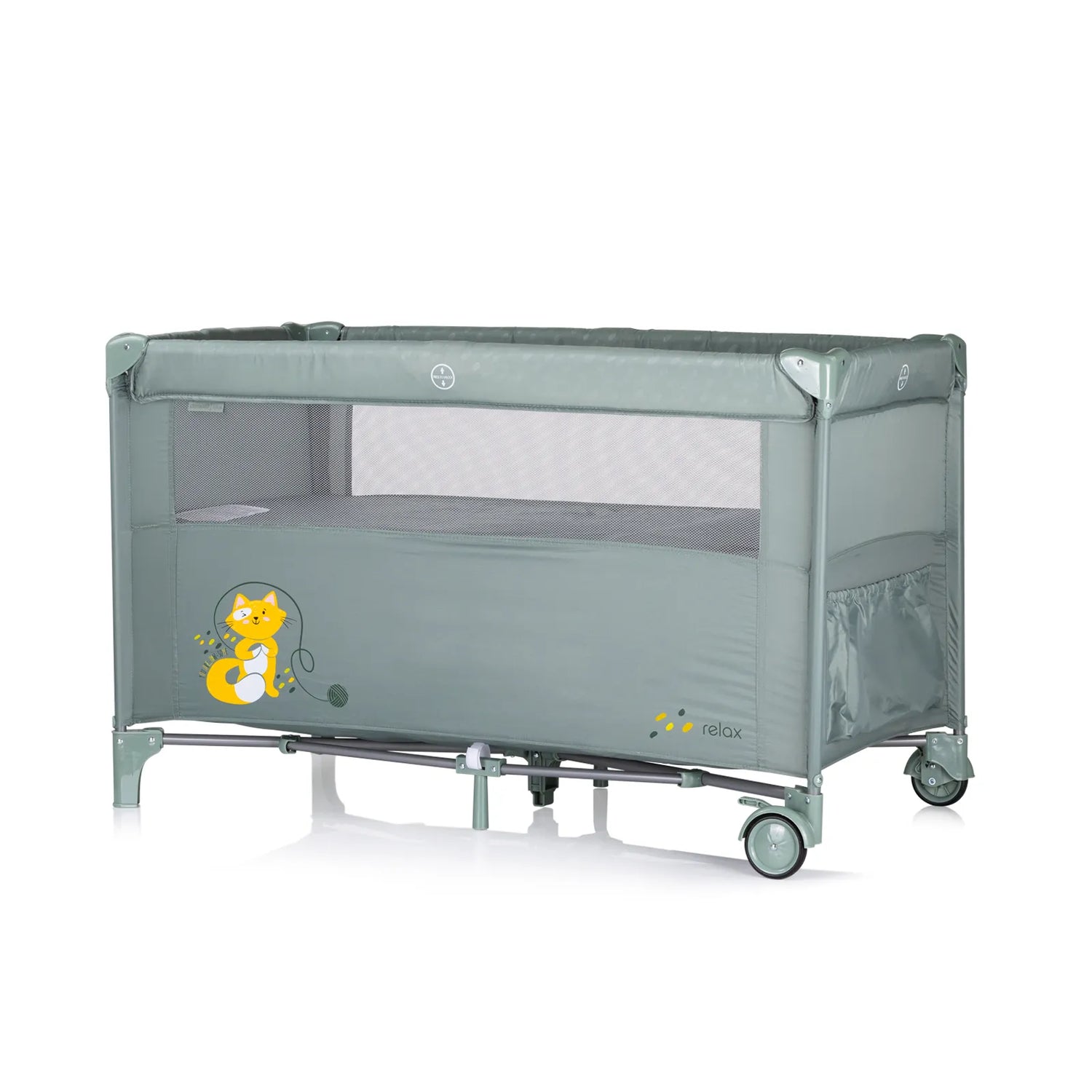Foldable Travel Cot with Drop Side "Relax"