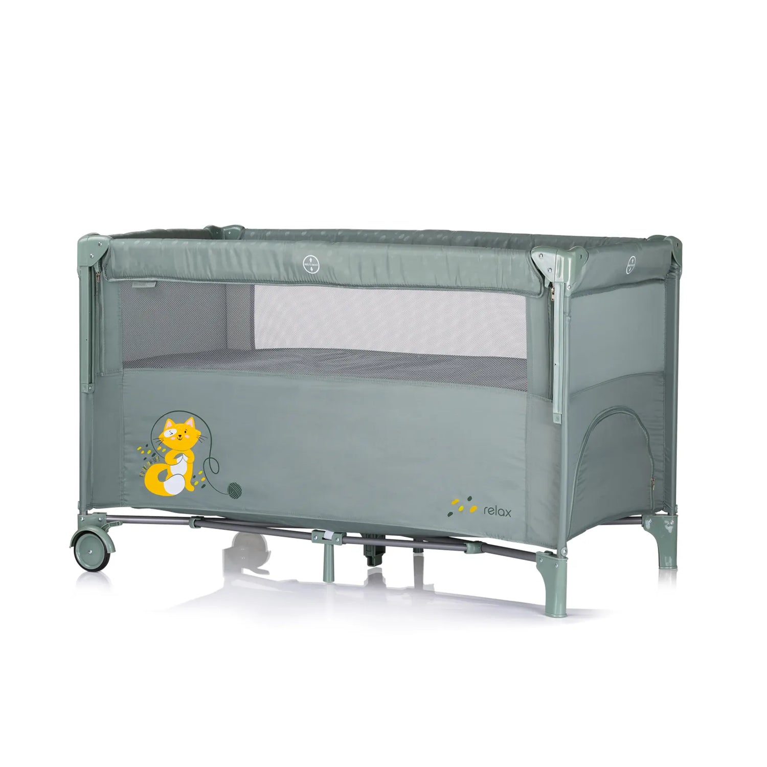 Foldable Travel Cot with Drop Side "Relax"