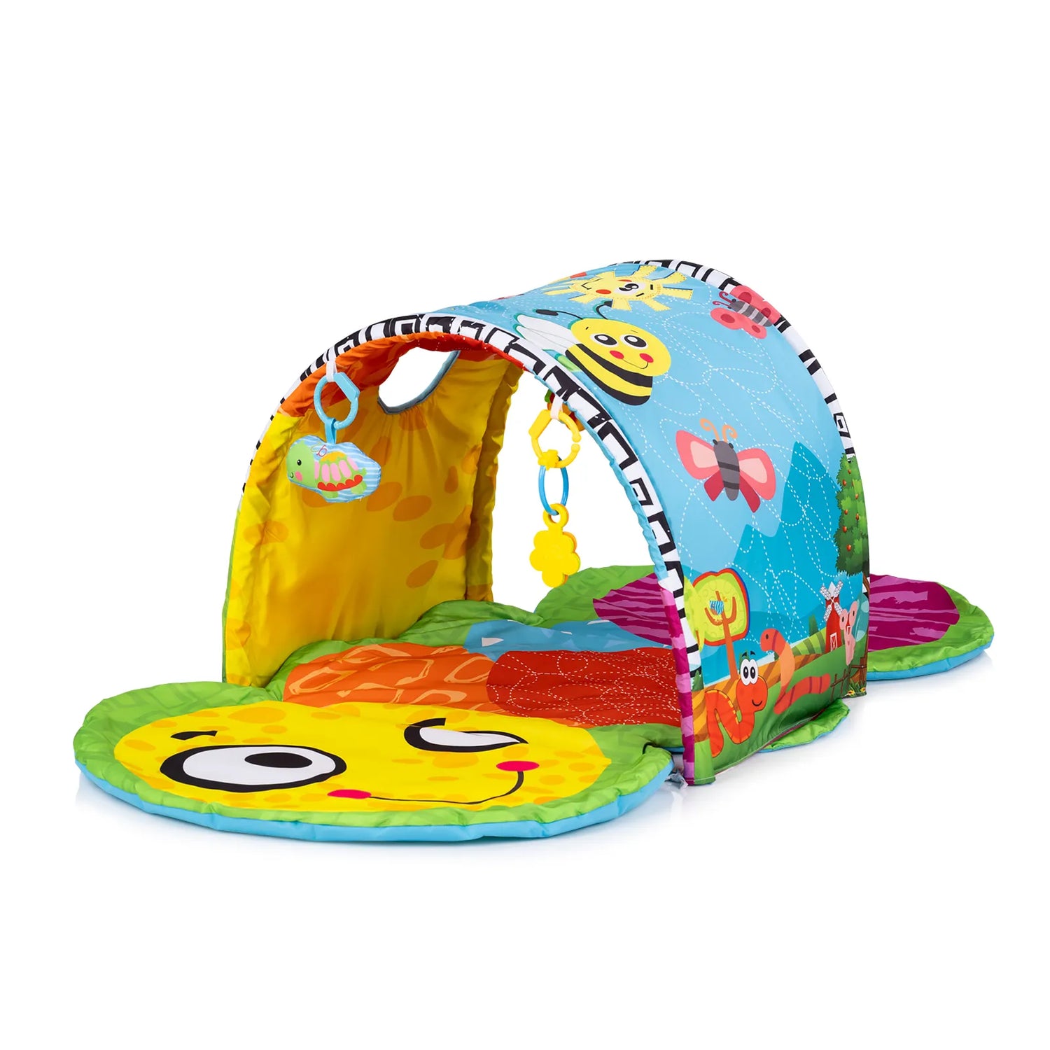 Baby Activity Playmat "Bee" with Tunnel