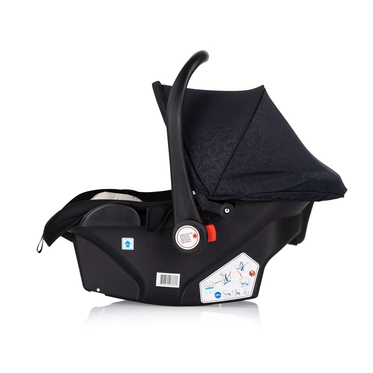 i-Size Infant Car Seat with Adaptors 40-87 cm "Amore"