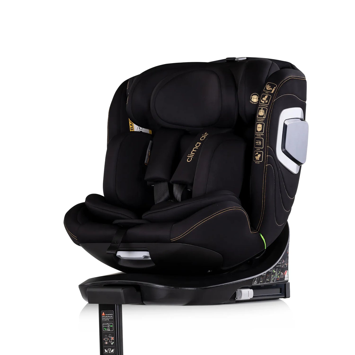 i-Size 360° ISOFIX Car Seat 40-150 cm "Clima Air"