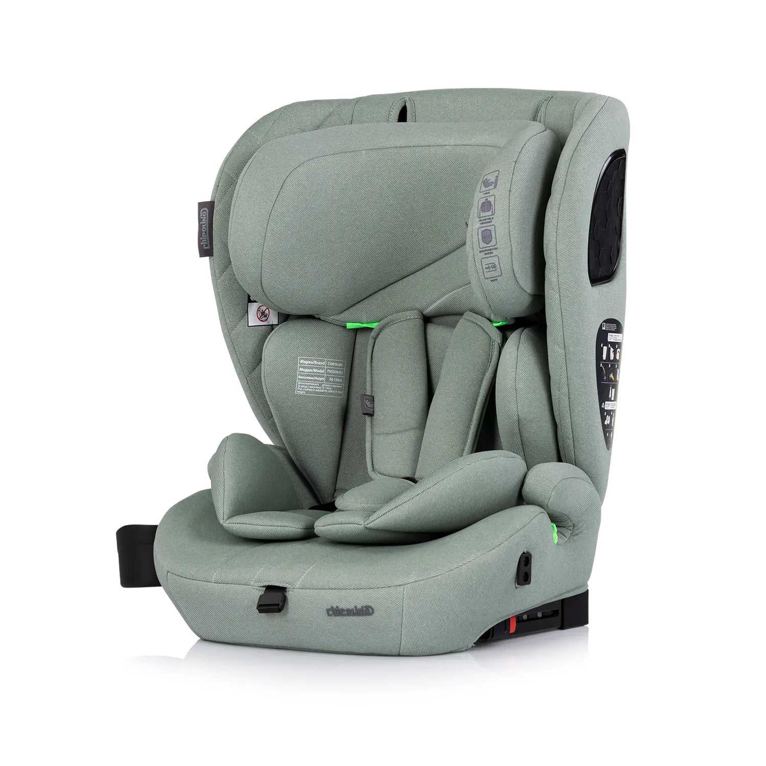 i-Size ISOFIX Car Seat 76-150 cm "Tycoon ISO"