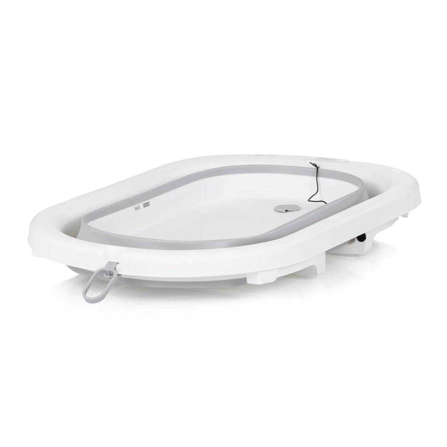 Foldable Baby Bathtub "Bubble Spa" with Thermometer & Accessories